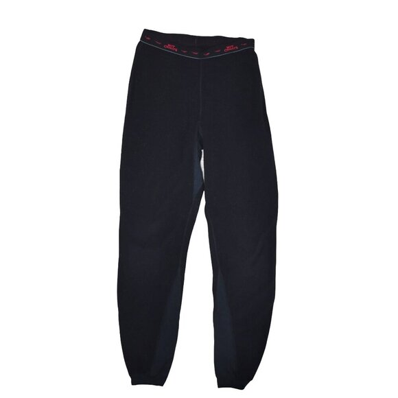 Hot Chillys Thermal Leggings Black Fleece Sz Small Fleece Made in USA - Picture 1 of 7